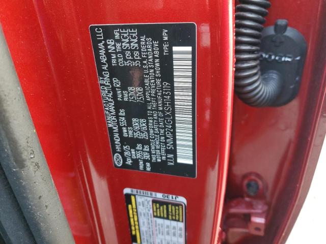 2025 HYUNDAI SANTA FE S 5NMP24GLXSH143119