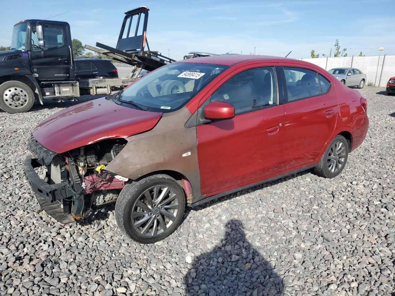 Lot #3266786364 2019 MITSUBISHI MIRAGE G4
