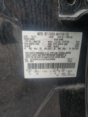 2012 FORD EDGE SEL #3291290448