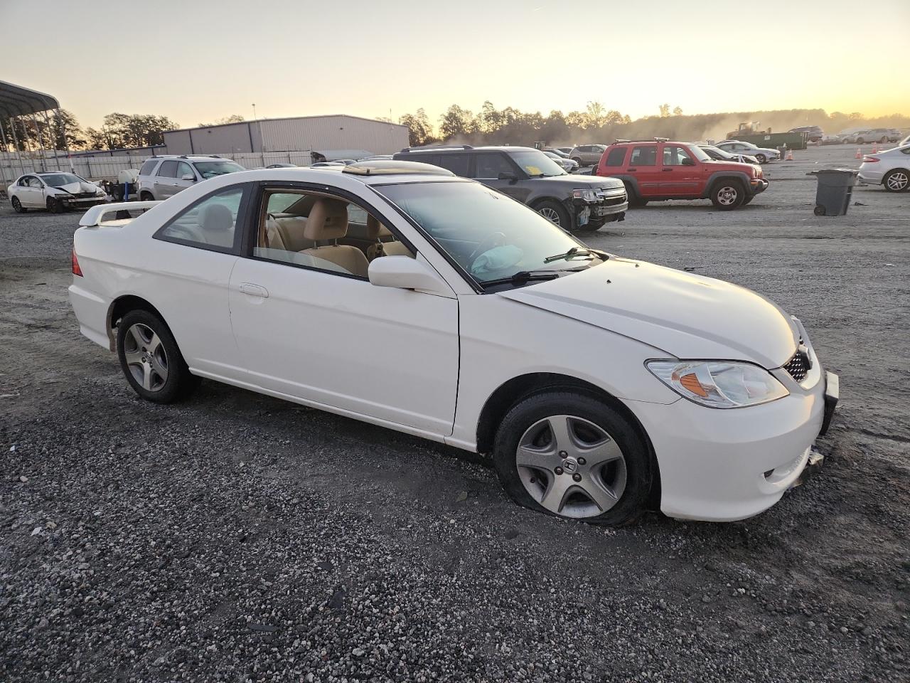 Lot #3287375981 2004 HONDA CIVIC EX