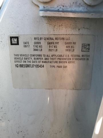 2018 CHEVROLET CRUZE LT #3303731455