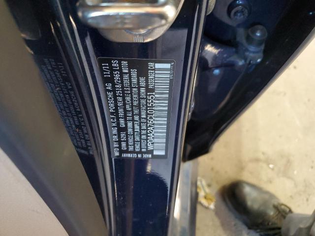 2012 PORSCHE PANAMERA 2 #3309502572