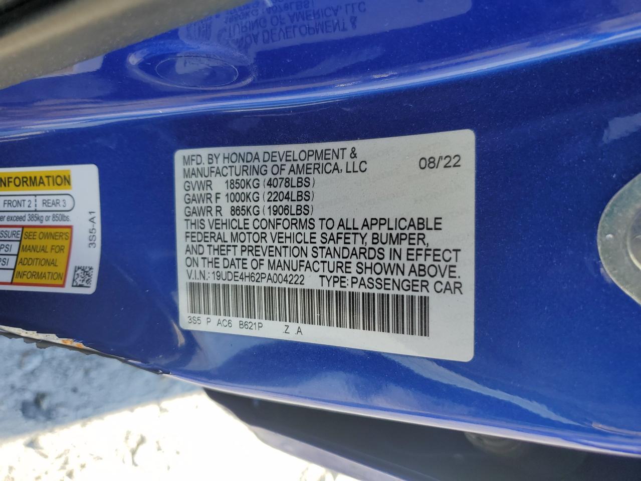 ACURA INTEGRA A-SPEC TECH