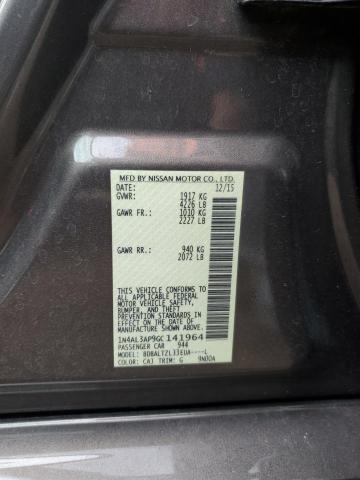 2016 NISSAN ALTIMA 2.5 - 1N4AL3AP9GC141964