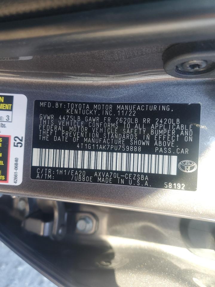 TOYOTA CAMRY SE NIGHT SHADE