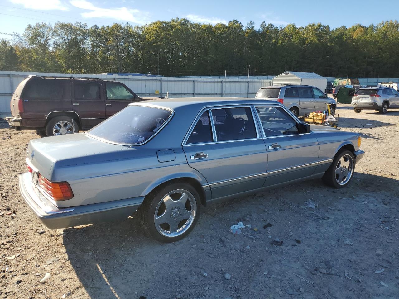 Lot #3269055045 1987 MERCEDES-BENZ 420-CLASS