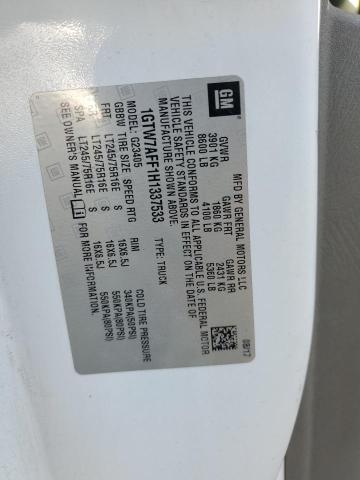 2017 GMC SAVANA G2500 #3264475413