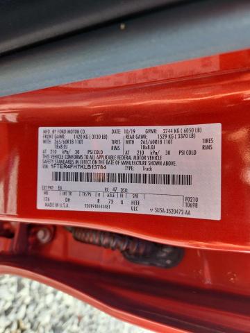 2019 FORD RANGER XL - 1FTER4FH7KLB13784