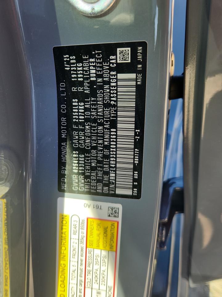 HONDA CIVIC SPORT TOURING