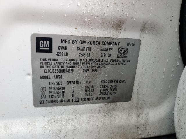 2017 BUICK ENCORE ESS KL4CJCSB8HB044820