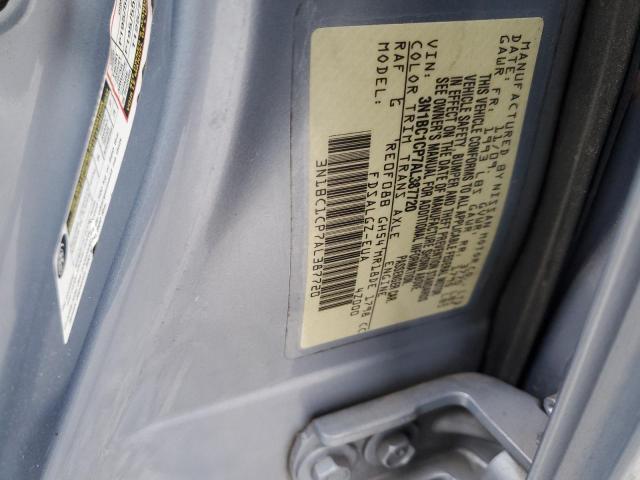 2010 NISSAN VERSA S #3308347046