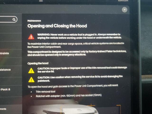 2023 FISKER AUTOMOTIVE OCEAN - VCF1UBU26PG008377