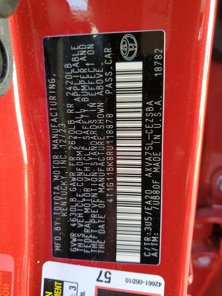 TOYOTA CAMRY SE NIGHT SHADE