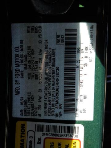 2024 FORD BRONCO SPO #3298022179