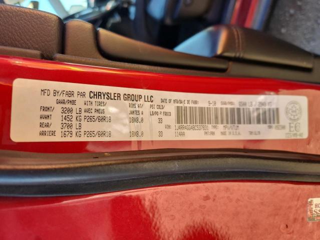 2011 JEEP GRAND CHER - 1J4RR4GG4BC537831