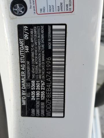 2020 MERCEDES-BENZ E 350 4MAT - WDDZF8EB4LA741996