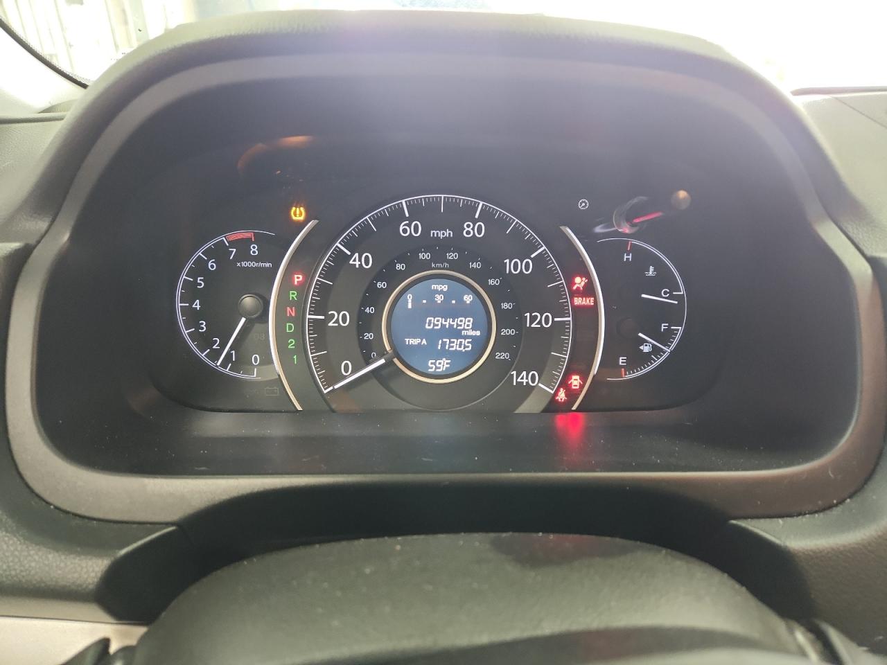 Lot #3311755745 2014 HONDA CR-V LX