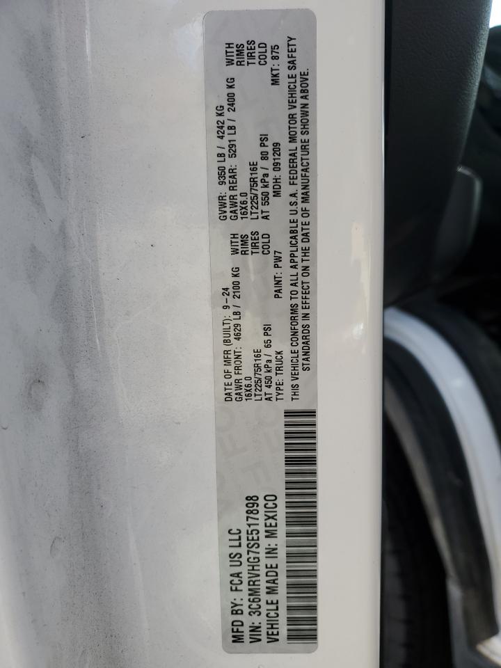 RAM PROMASTER 3500 HIGH