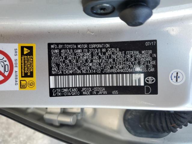 2017 TOYOTA MIRAI #3265264981