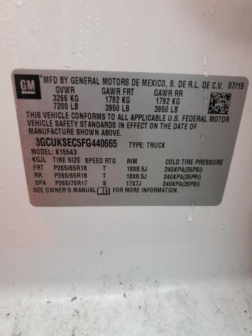 2015 CHEVROLET SILVERADO #3303963692