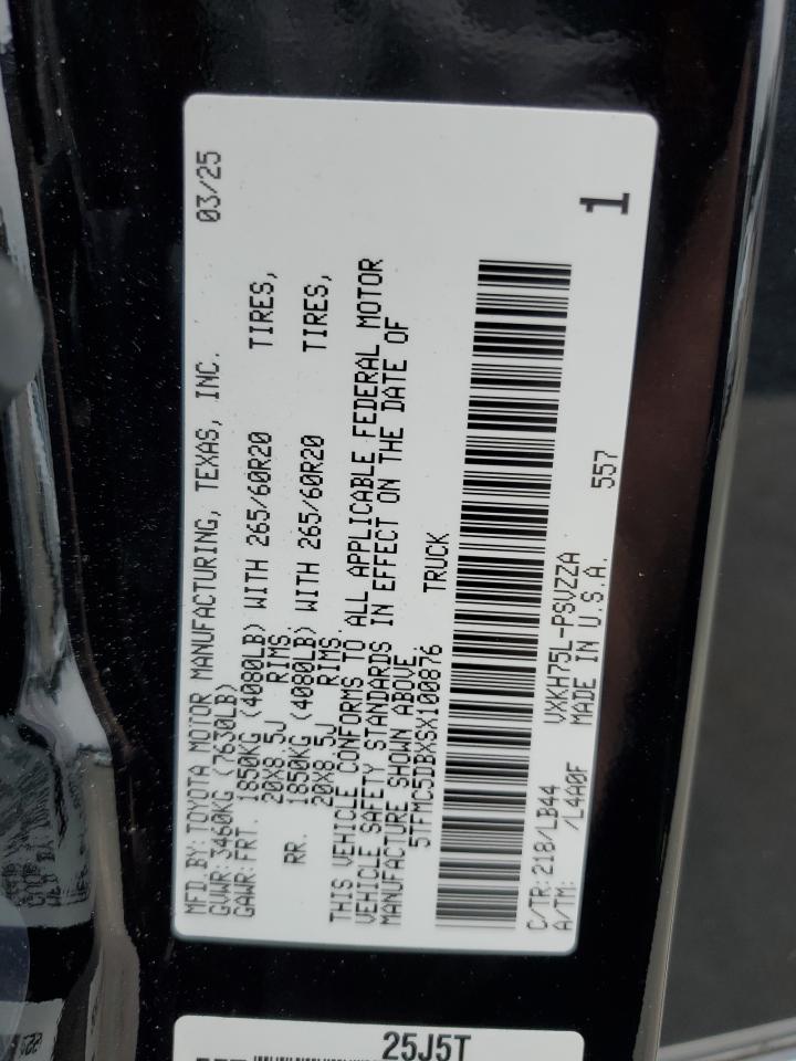 TOYOTA TUNDRA CREWMAX PLATINUM