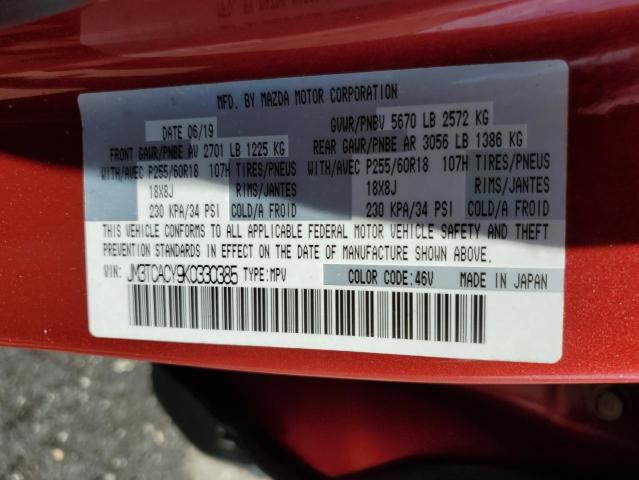 2019 MAZDA CX-9 TOURI #3283968804