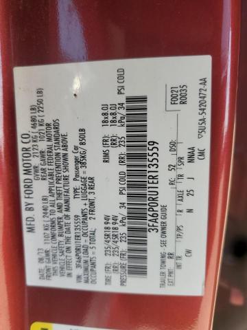 2014 FORD FUSION TIT #3287775101