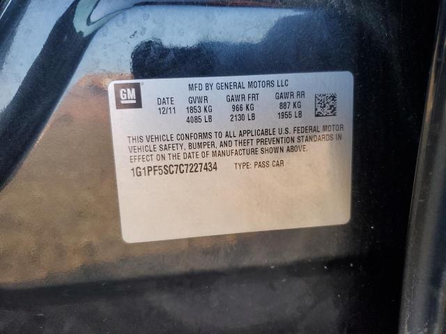 2012 CHEVROLET CRUZE LT #3290373782