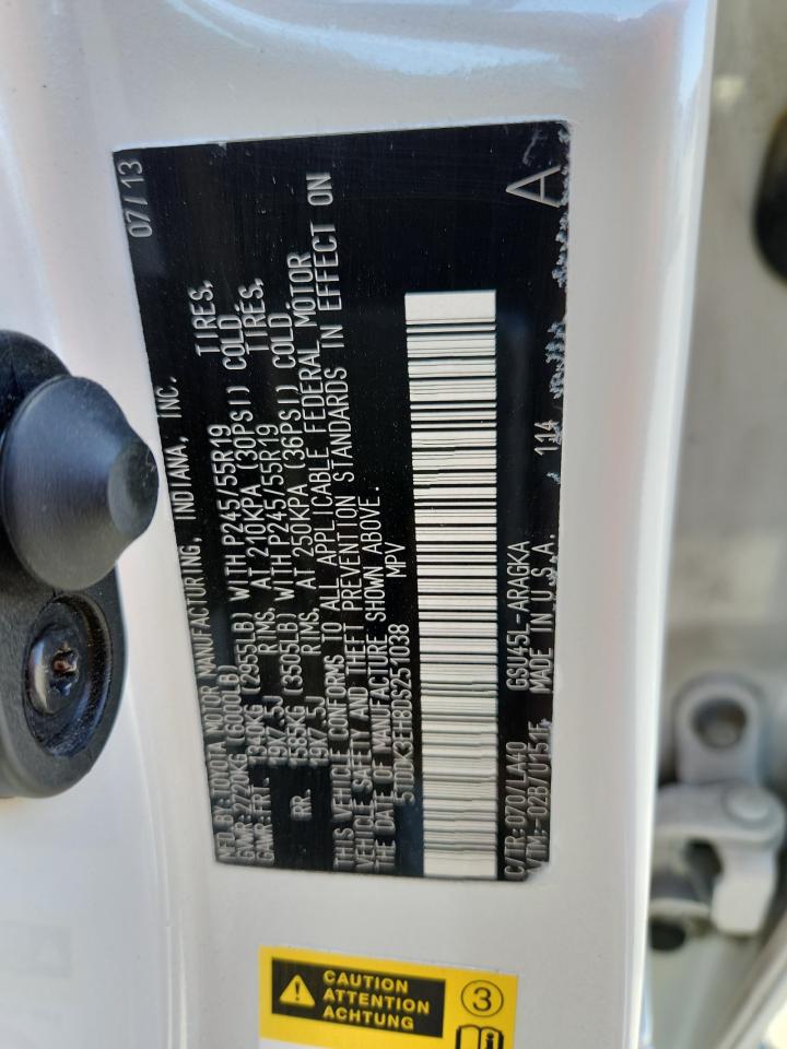 TOYOTA HIGHLANDER LIMITED