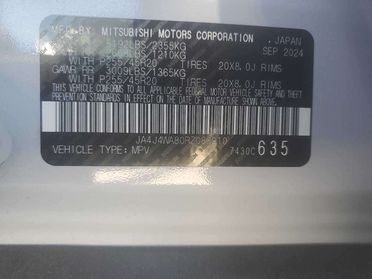 MITSUBISHI OUTLANDER SEL