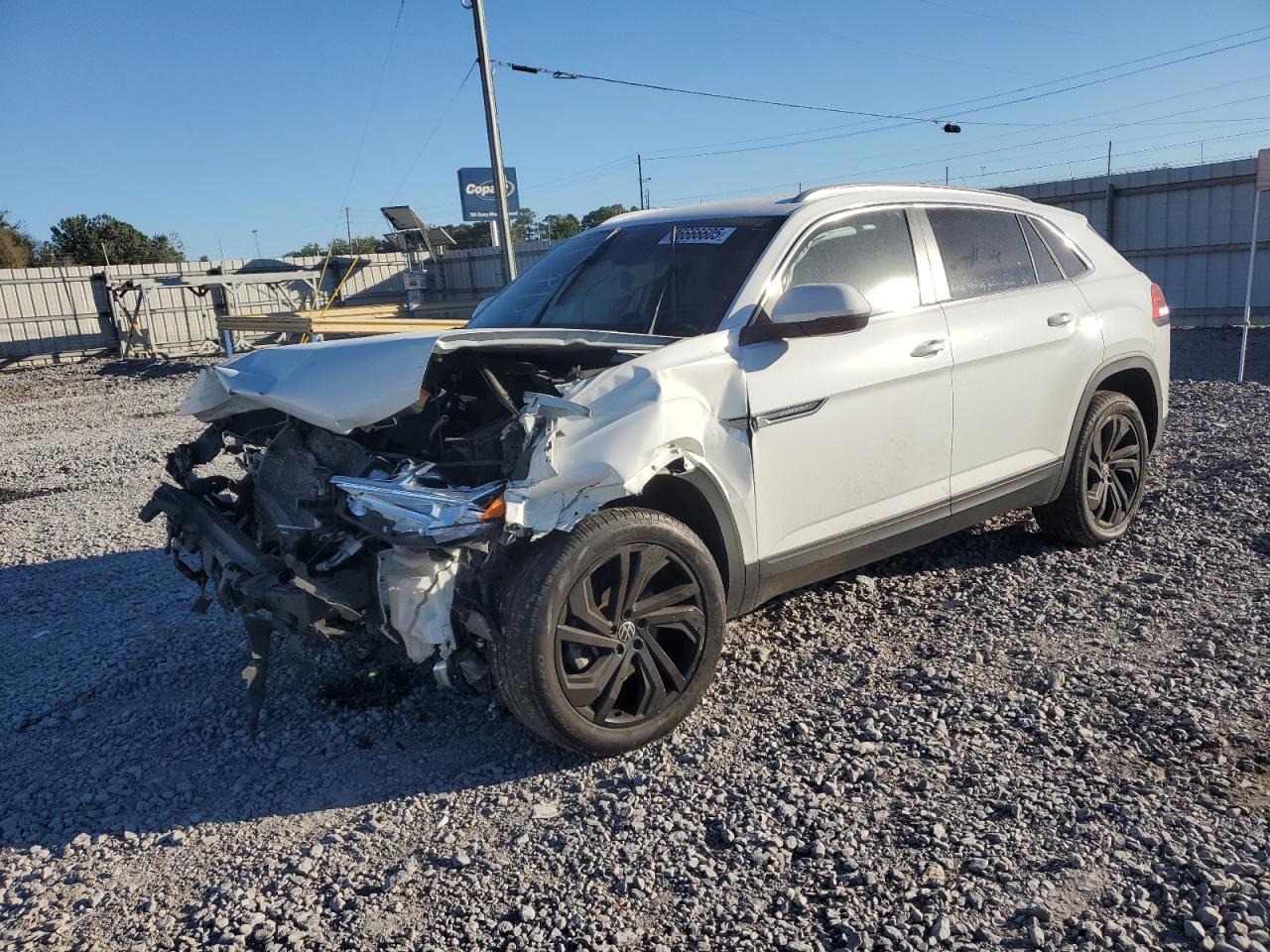 Lot #3301819326 2020 VOLKSWAGEN ATLAS CROS