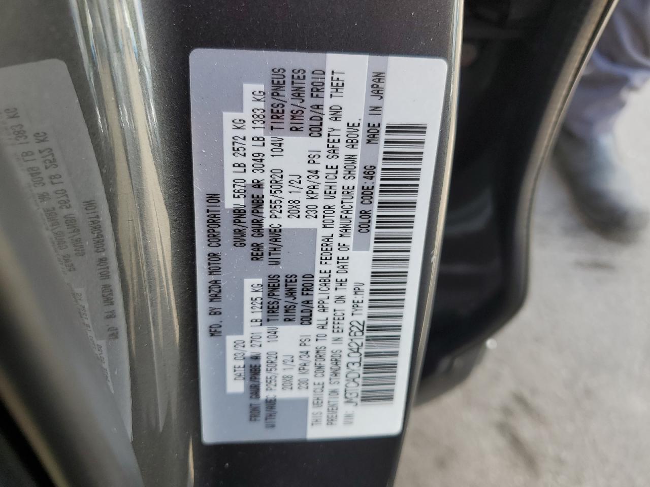 MAZDA CX-9 GRAND TOURING