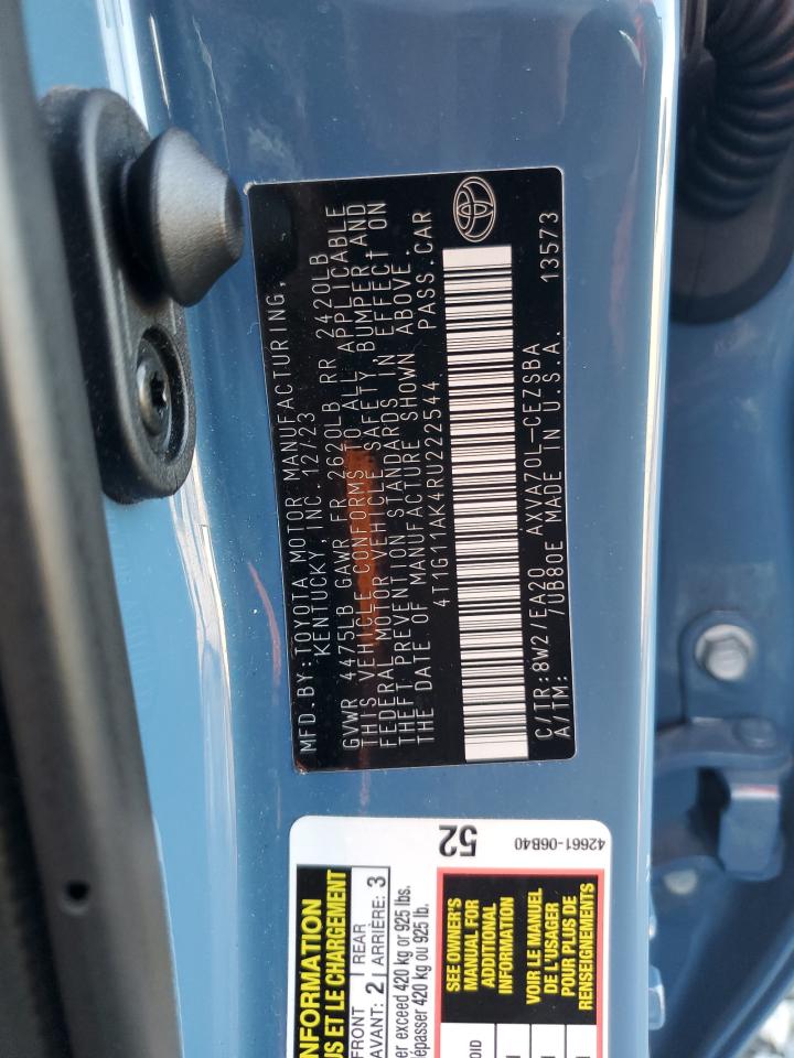 TOYOTA CAMRY SE NIGHT SHADE