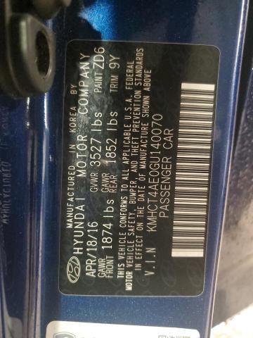 2016 HYUNDAI ACCENT SE #3316975104