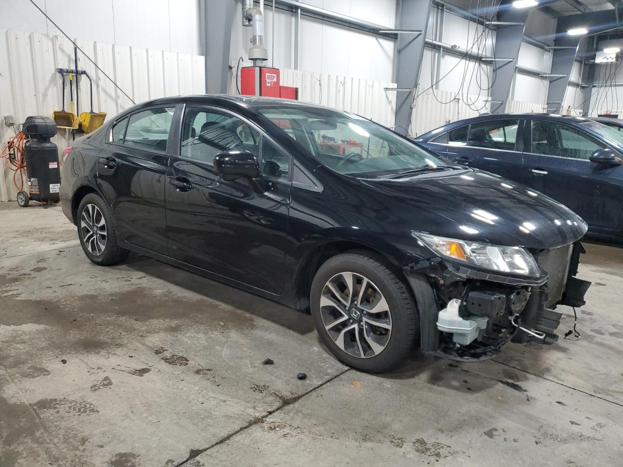 Lot #3311668217 2014 HONDA CIVIC EX