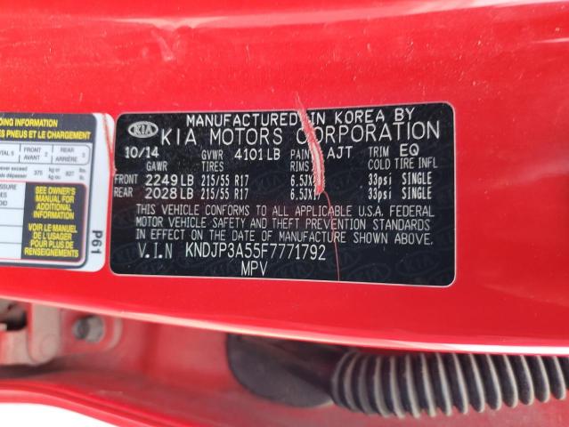 2015 KIA SOUL + - KNDJP3A55F7771792