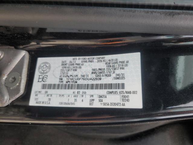 2013 FORD ESCAPE S - 1FMCU0F76DUA22939