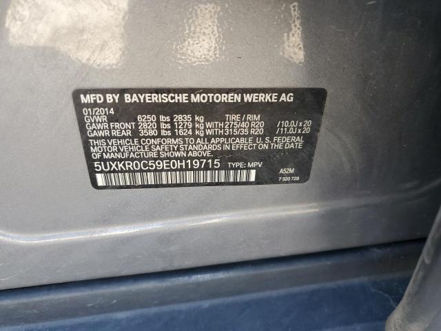 2014 BMW X5 XDRIVE3 - 5UXKR0C59E0H19715