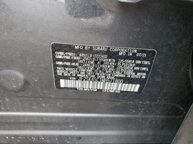 2021 SUBARU FORESTER L - JF2SKASC1MH571800