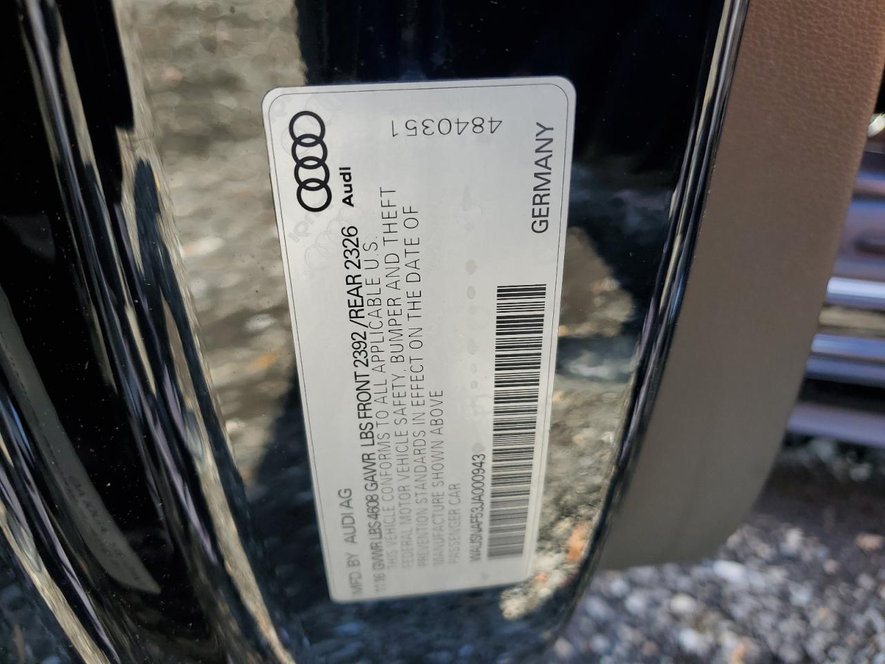 AUDI A5 PREMIUM S LINE