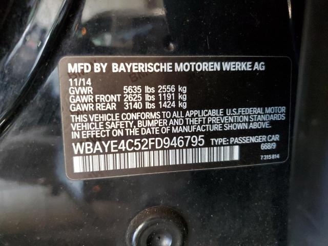 2015 BMW 740 LI WBAYE4C52FD946795