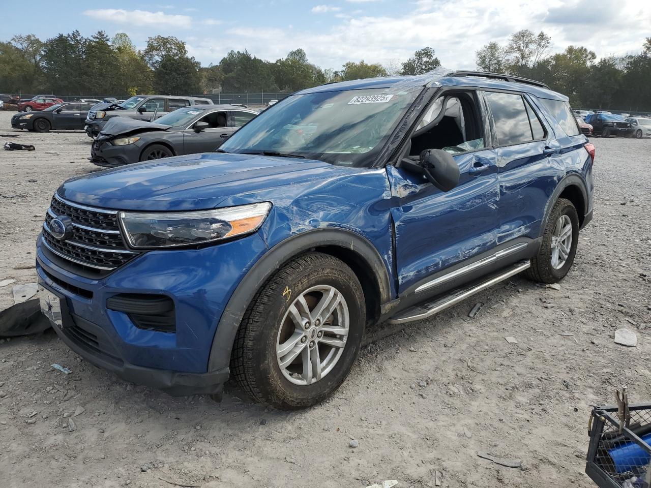 Lot #3305527067 2020 FORD EXPLORER X