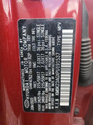 2023 HYUNDAI KONA SE - KM8K23AGXPU191537