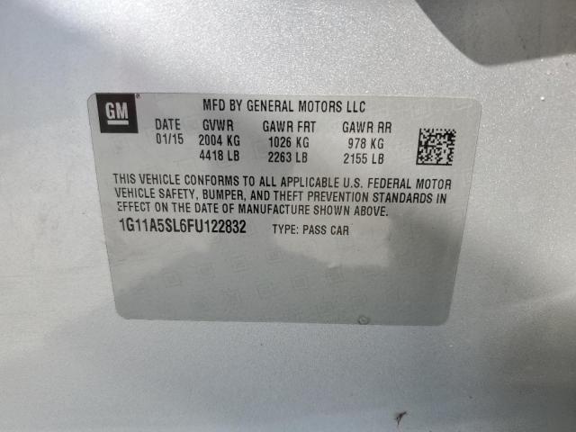 2015 CHEVROLET MALIBU LS #3281635400