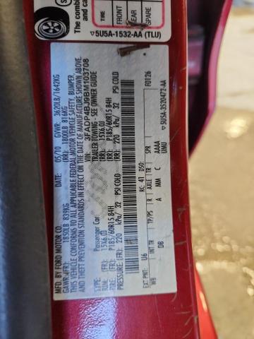 2011 FORD FIESTA SE - 3FADP4BJ9BM103708