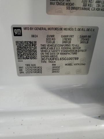 2025 GMC SIERRA K15 3GTUUFEL6SG100789