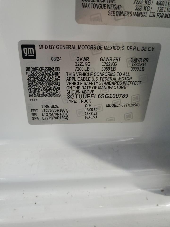 GMC SIERRA K1500 AT4X