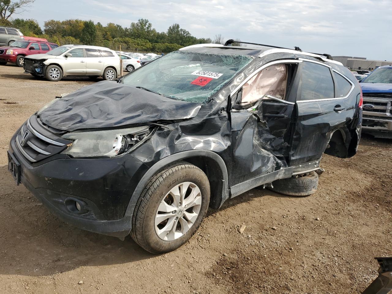 Lot #3275611787 2012 HONDA CR-V EXL