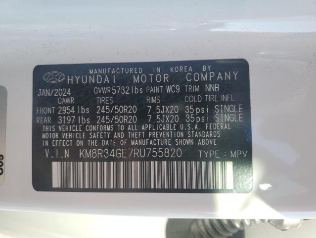 2024 HYUNDAI PALISADE X - KM8R34GE7RU755820
