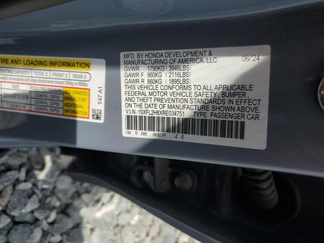 2024 HONDA CIVIC SPOR - 19XFL2H8XRE034751